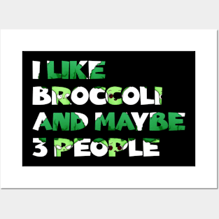 Broccoli t-shirt Posters and Art